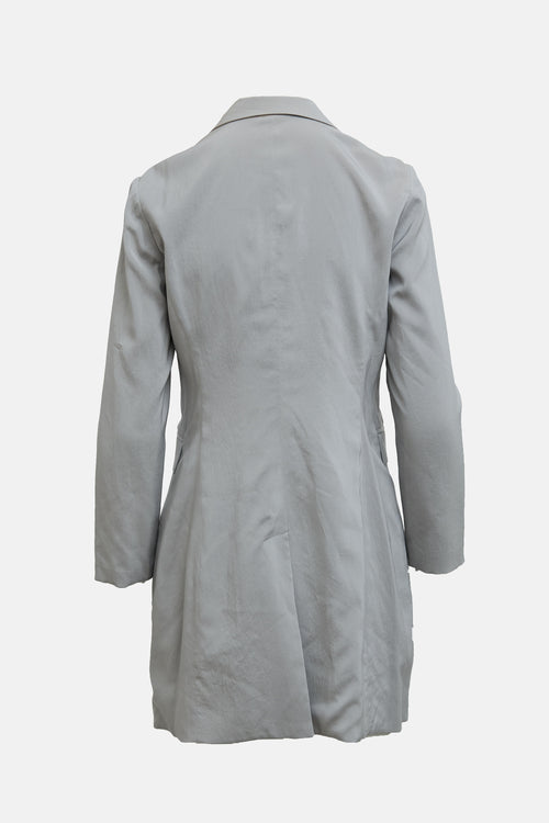 Brunello Cucinelli Reversible Silk Blazer