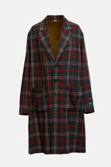 Gucci Wool Plaid Coat