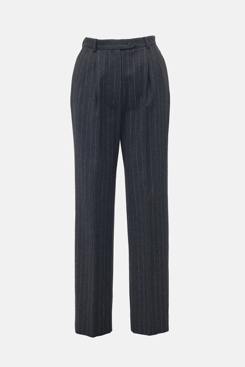 Max Mara Wool Pinstripe Suit