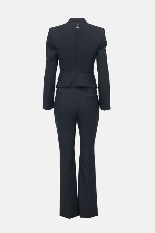 McQueen SS 2025 Wool Two Piece Suit