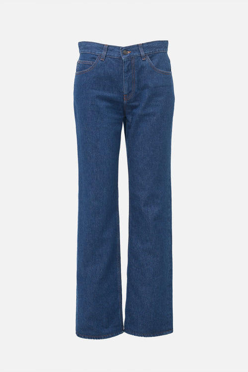 The Row Finbar Straight Leg Jeans