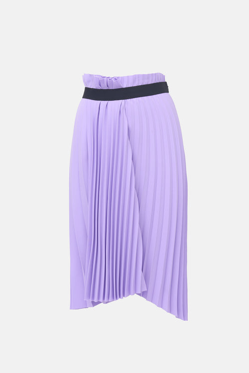 Balenciaga 2019 Pleated Archetype Skirt