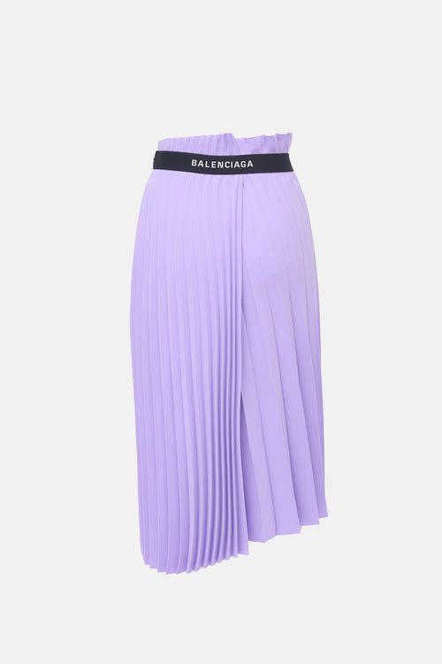 Balenciaga 2019 Pleated Archetype Skirt