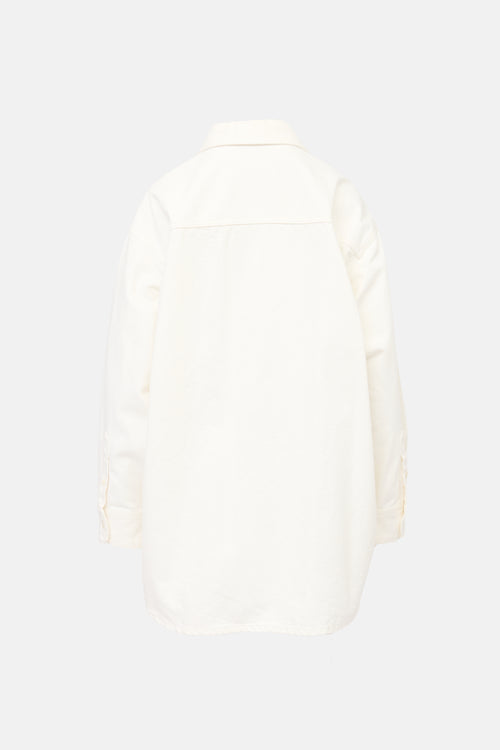 The Row Oversized Denim Frannie Shirt