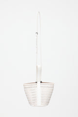 Alaïa Leather Laser Cut Bucket Bag