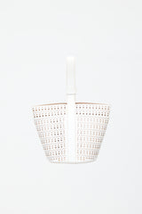 Alaïa Leather Laser Cut Bucket Bag