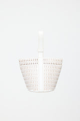 Alaïa Leather Laser Cut Bucket Bag