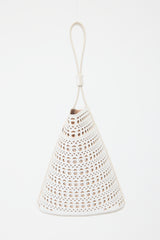 Alaïa Leather Laser Cut Bucket Bag