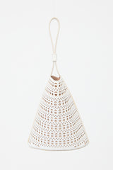 Alaïa Leather Laser Cut Bucket Bag