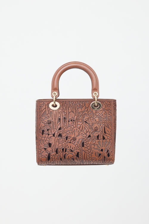 Dior Cruise 2021 Leather Medium Lady Dior Bag
