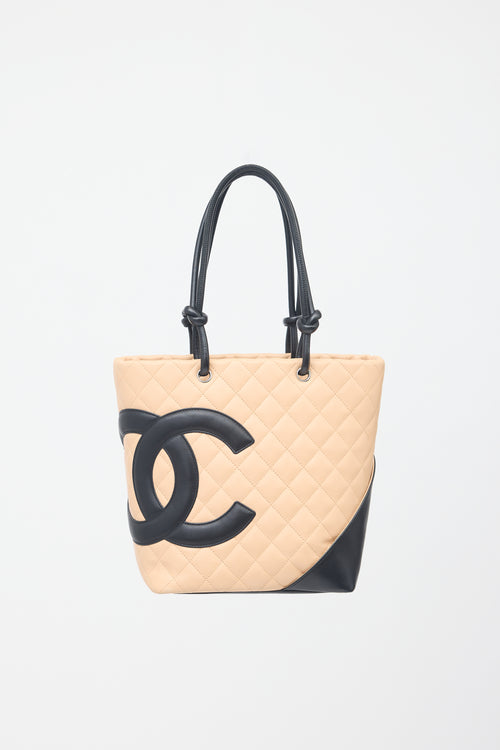 2005 Ligne Cambon Quilted Bucket Bag