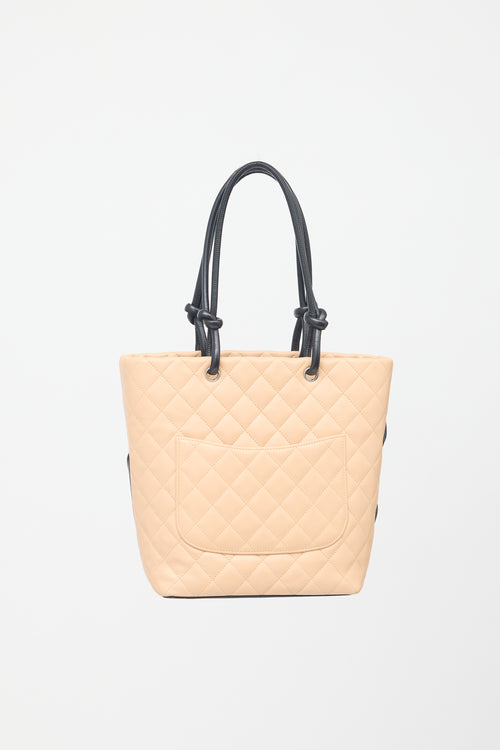 2005 Ligne Cambon Quilted Bucket Bag