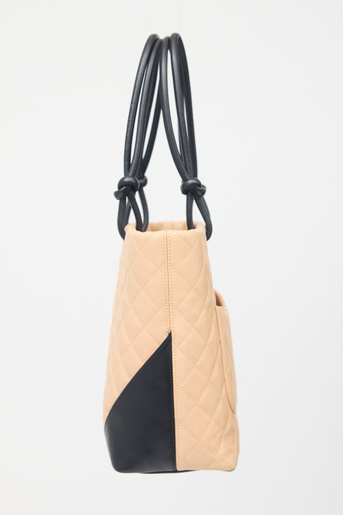2005 Ligne Cambon Quilted Bucket Bag