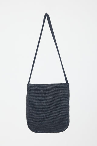 The Row Raffia Lori Shoulder Bag