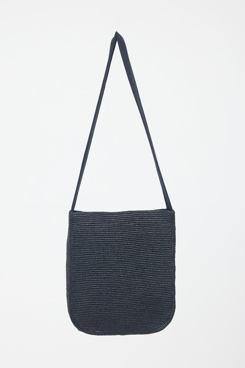 The Row Raffia Lori Shoulder Bag