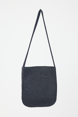 The Row Raffia Lori Shoulder Bag