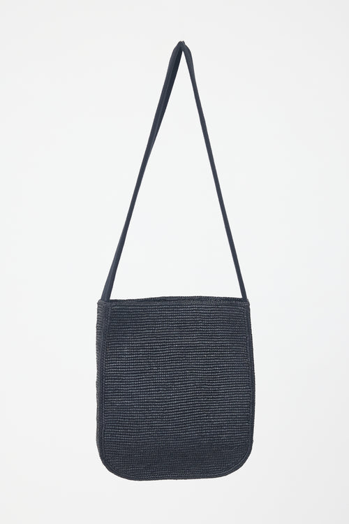 The Row Raffia Lori Shoulder Bag