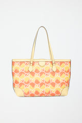 Gucci Leather & Raffia GG Cancun Ophidia Bag