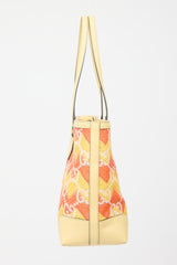 Gucci Leather & Raffia GG Cancun Ophidia Bag