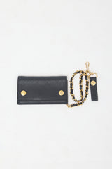 Chanel Vintage Leather Chain Pouch