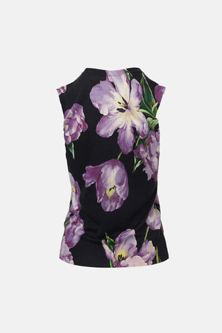 Dolce & Gabbana Cashmere & Silk Jersey Tank Top
