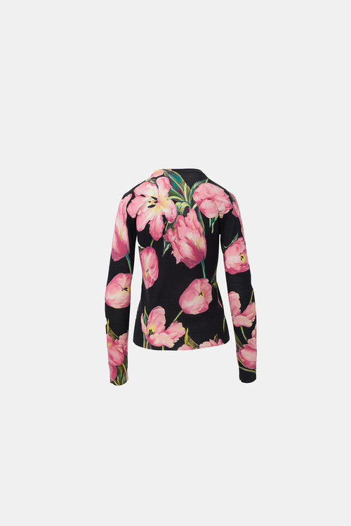 Dolce & Gabbana Cashmere & Silk Jersey Top