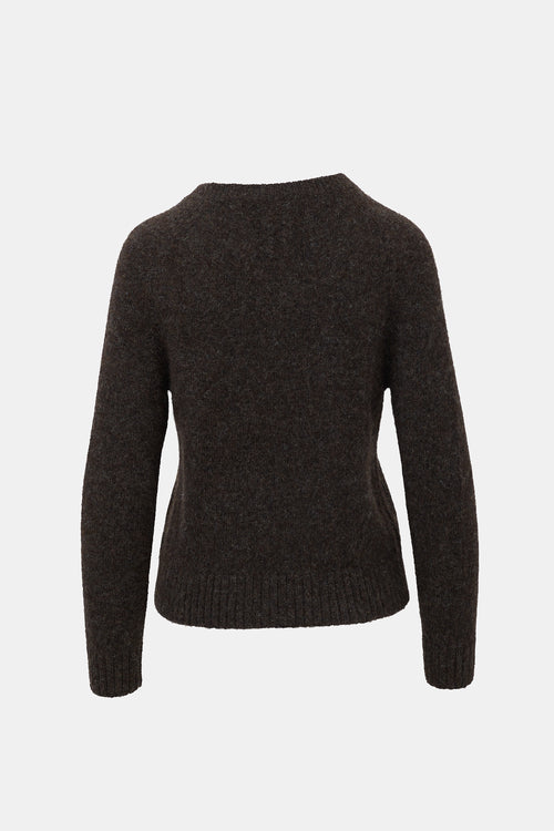 Nili Lotan Wool Crew Neck Sweater