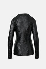 Tom Ford Sequin Long Sleeve Top