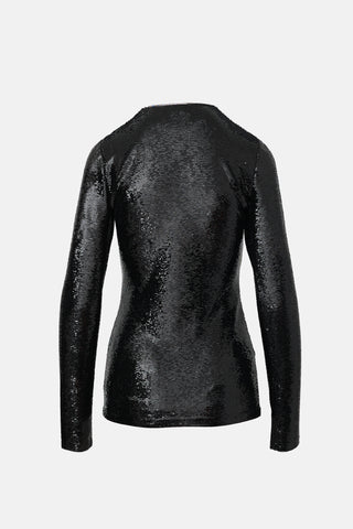Tom Ford Sequin Long Sleeve Top