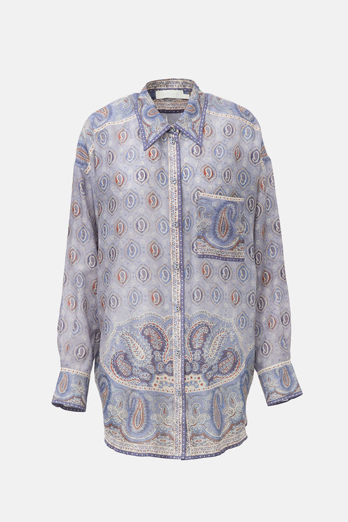 Zimmermann Silk Paisley Shirt