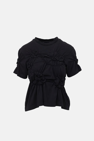 Simone Rocha Ruched T-Shirt
