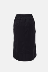 Balenciaga 2021 Drawstring Midi Skirt