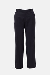 Paco Rabanne Wool Straight Leg Trouser