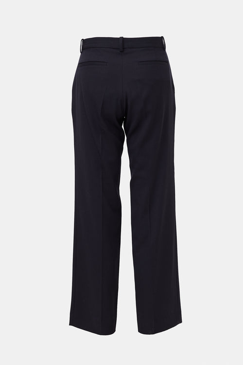 Paco Rabanne Wool Straight Leg Trouser