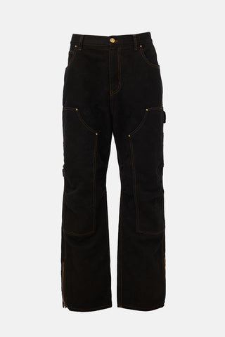 Louis Vuitton Monogram Double Knee Jeans