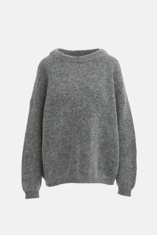 Acne Studios Wool & Mohair Dramatic Sweater