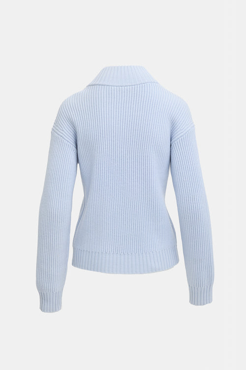 Proenza Schouler White Label Wool Cut Out Sweater