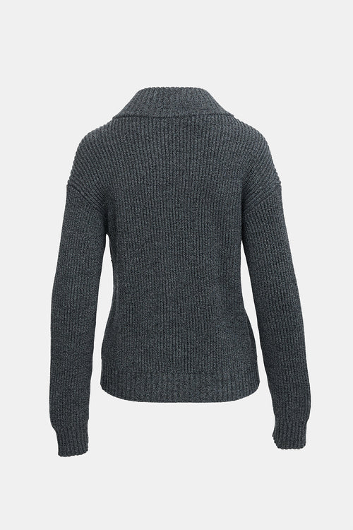 Proenza Schouler White Label Wool Cut Out Sweater