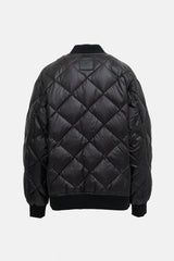 Anine Bing Oversized Quilted Bomber Jacket