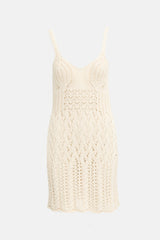 Acne Studios Crochet Mini Dress