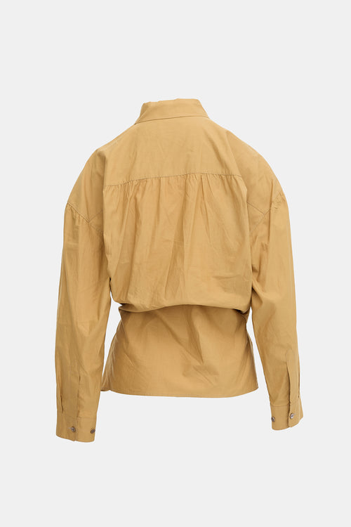 Lemaire Twisted Wrap Shirt