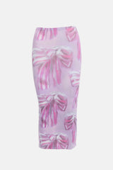 Acne Studios Printed Midi Skirt