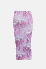 Acne Studios Printed Midi Skirt