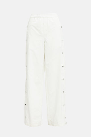 Tibi Nylon Snap Jogger Pant