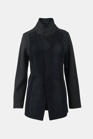 Comme des Garçons FW 1995 Wool & Silk Pile Blazer