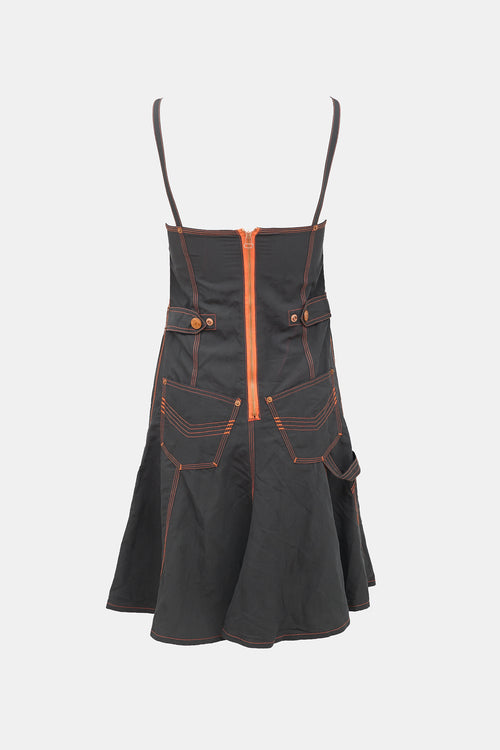 Jean Paul Gaultier 1990s Mini Utility Dress