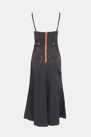 Jean Paul Gaultier 1990s Maxi Utility Dress