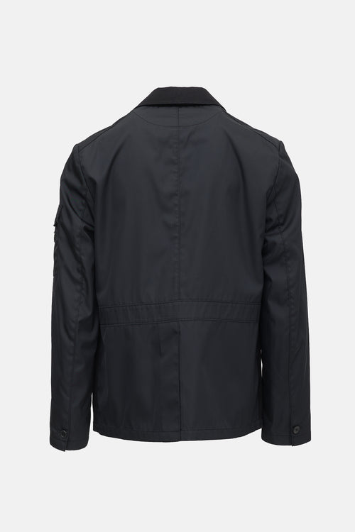 Prada 2021 Twill Nylon Hybrid Blazer