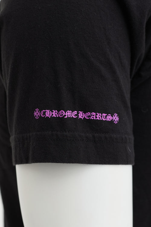 Chrome Hearts Logo Crewneck T-Shirt