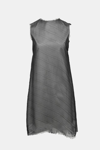 Maison Margiela 1995 Chiffon Pleated Dress